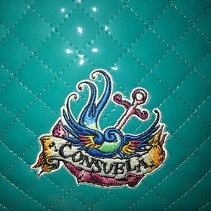 Consuela Turquoise Patent Leather Cross Body